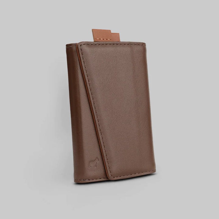 AirTag Ready Speed Wallet Mocha - The Frenchie Co. - KW