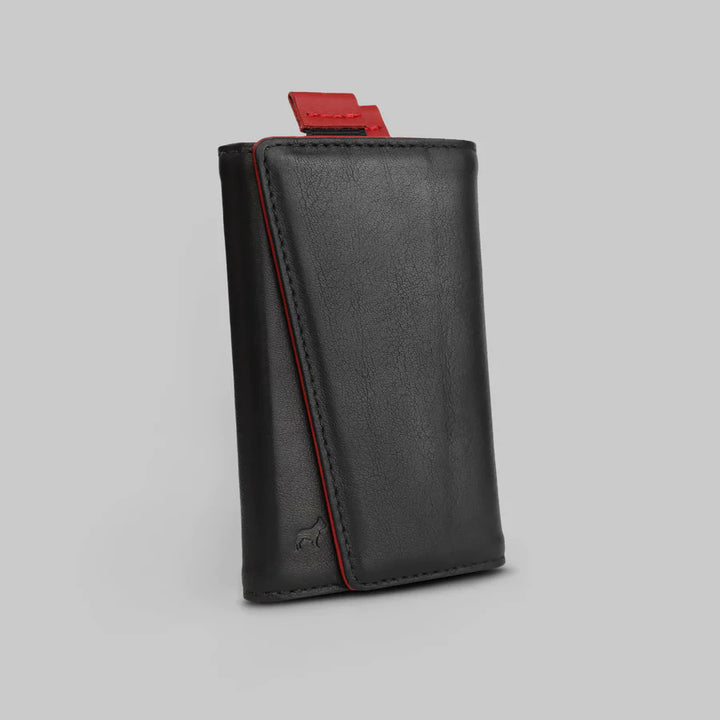 AirTag Ready Speed Wallet Rouge Noir - Special Editions - The Frenchie Co. - KW