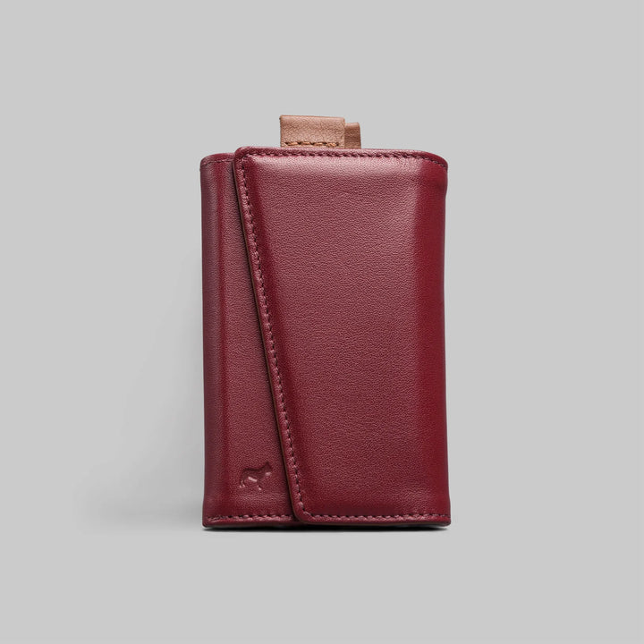 AirTag Ready Speed Wallet Burgundy - The Frenchie Co. - KW