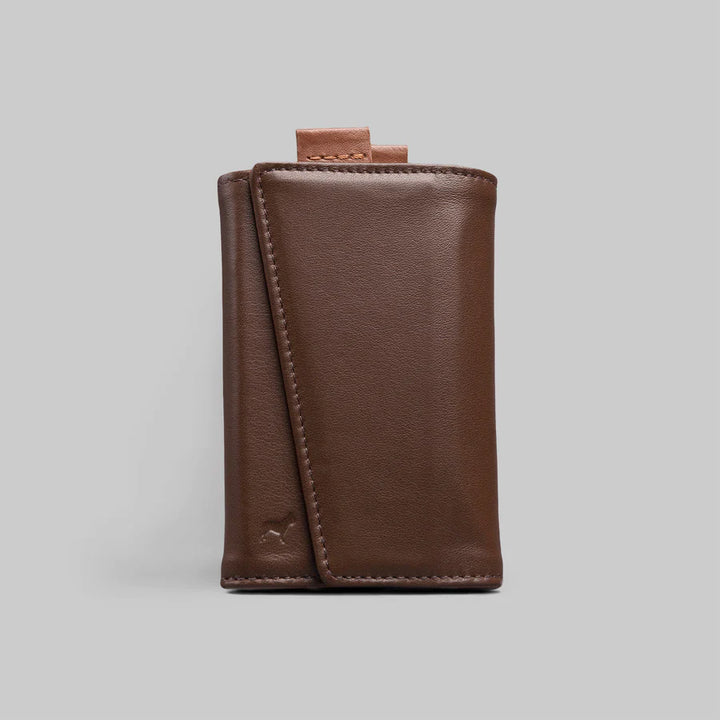 AirTag Ready Speed Wallet Mocha - The Frenchie Co. - KW