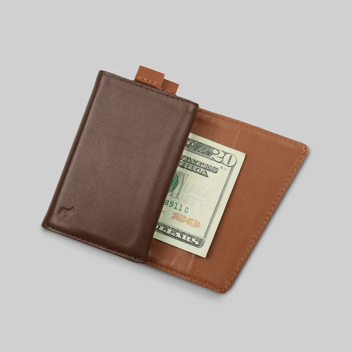 AirTag Ready Speed Wallet Mocha - The Frenchie Co. - KW