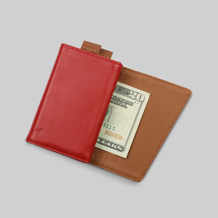 AirTag Ready Speed Wallet Red - The Frenchie Co. - KW