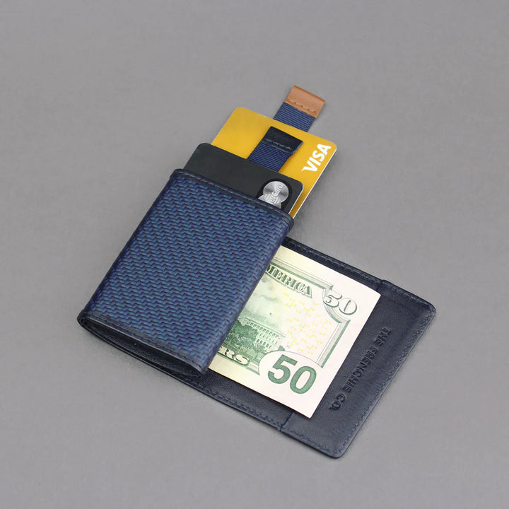 Carbon Speed Wallet Mini Blue - The Frenchie Co. - KW