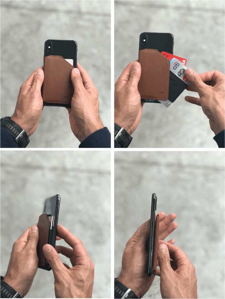 Speed Phone Wallet Black - The Frenchie Co. - KW